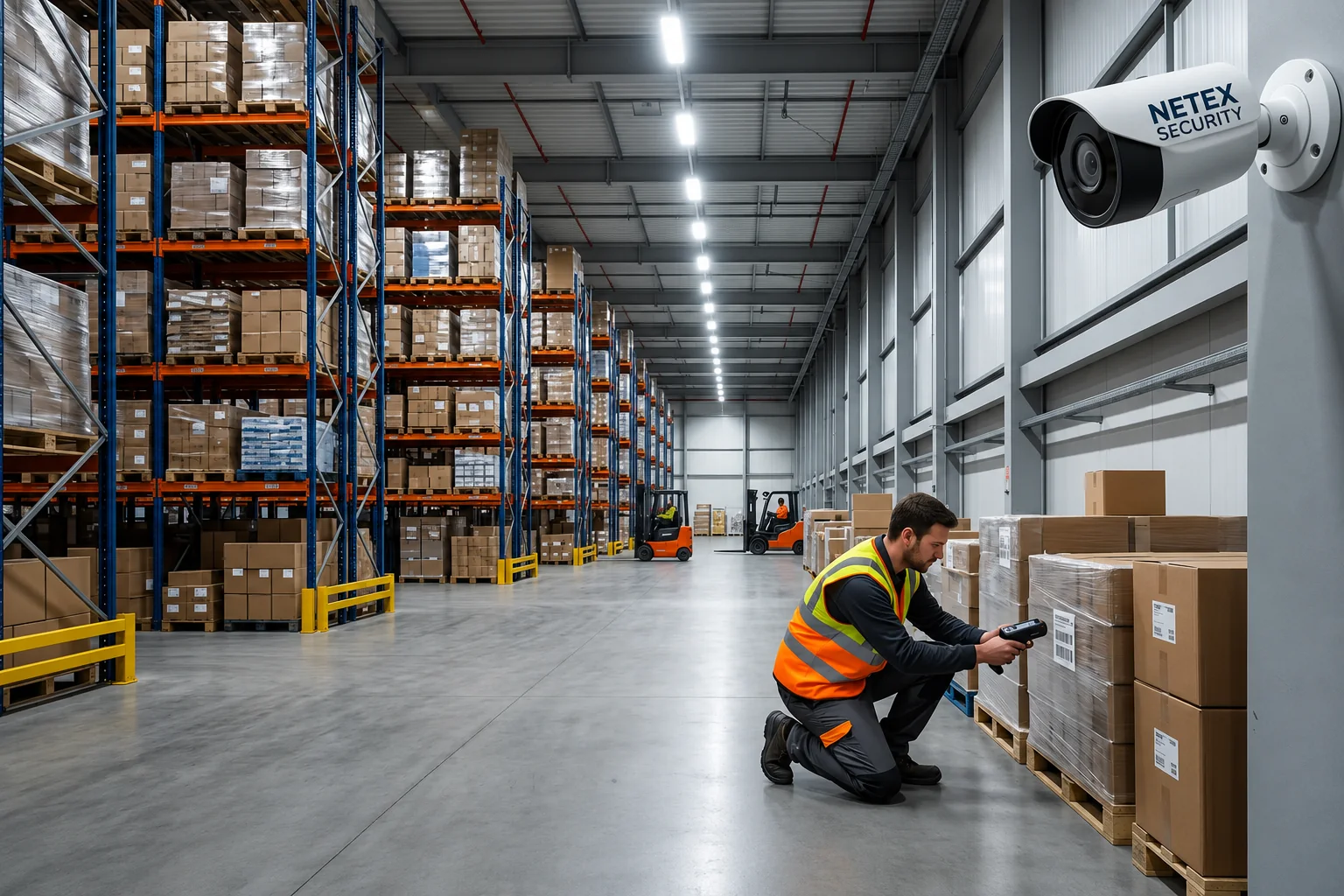 Warehouses & Distribution monitored by Netex Security